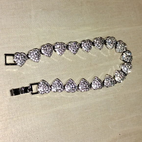 New shiny heart bracelet 8 Stainless - Picture 3 of 3